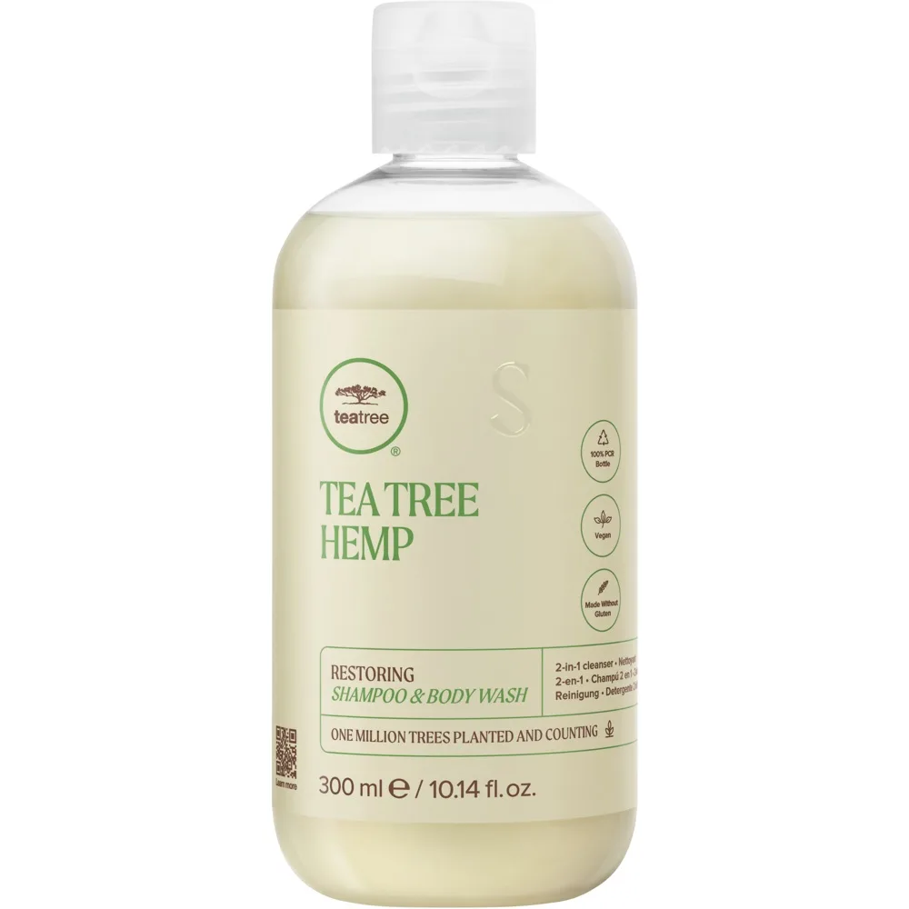 Paul Mitchell Tea Tree Hemp Restoring Shampoo & Body Wash Schampo och kroppstvätt med återfuktande effekt 300 ml