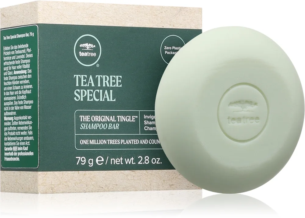 Paul Mitchell Tea Tree Special Shampoo Bar schampotvål med en uppfriskande effekt 79 g