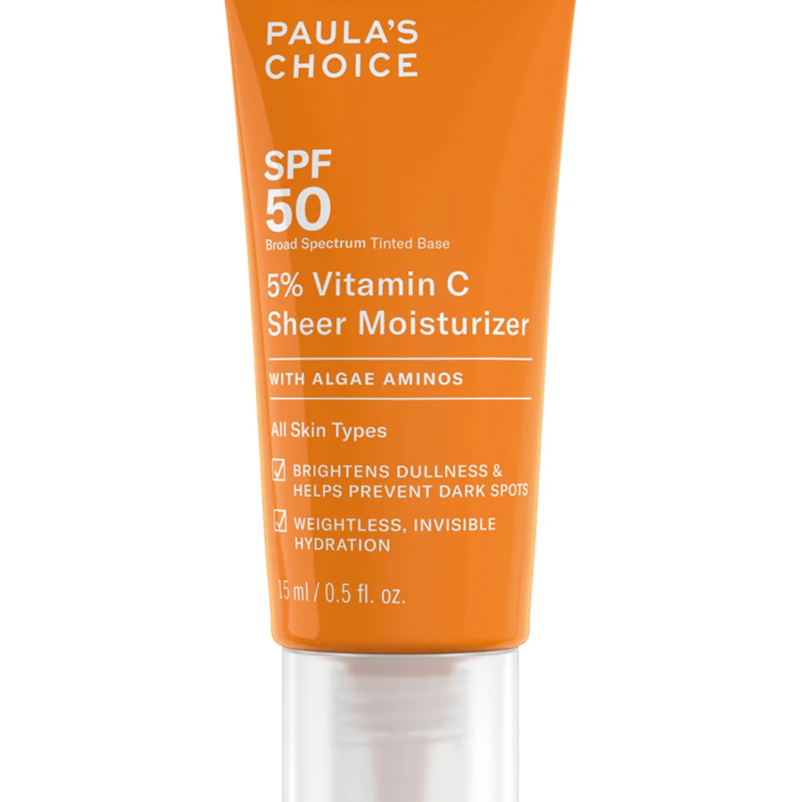 5% Vitamin C Sheer Moisturizer SPF50 15 ml