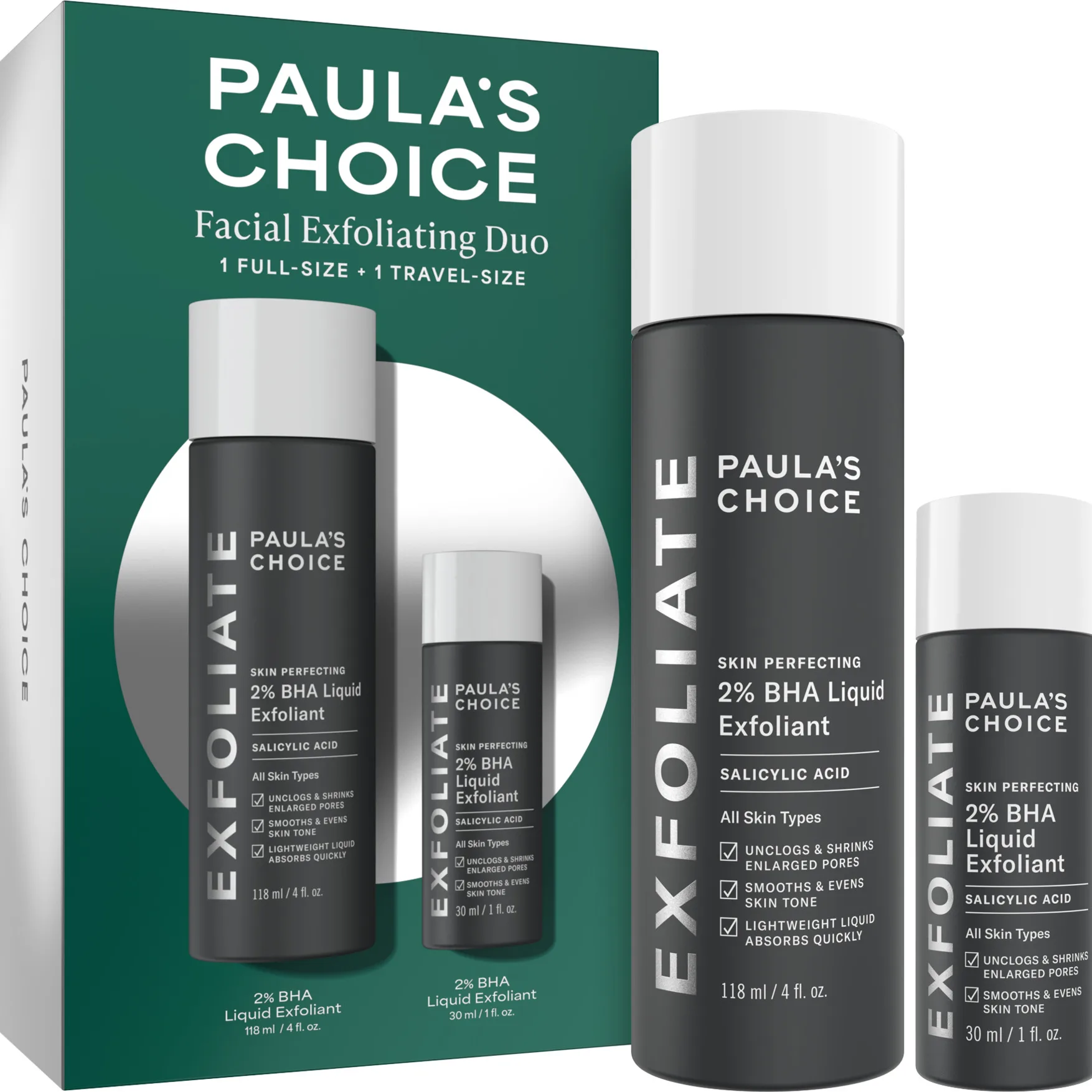 Limited-Edition Facial Exfoliating Duo Gift Set 118+30 ml