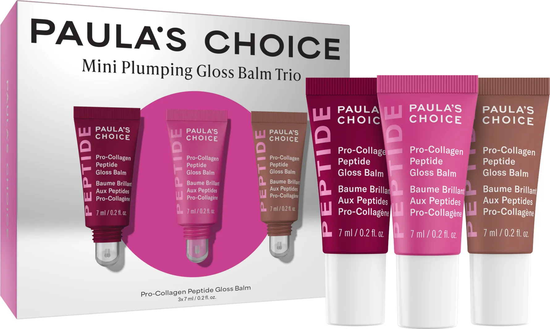 Paula´s Choice Trial kits Peptide Gloss Balm Trio
