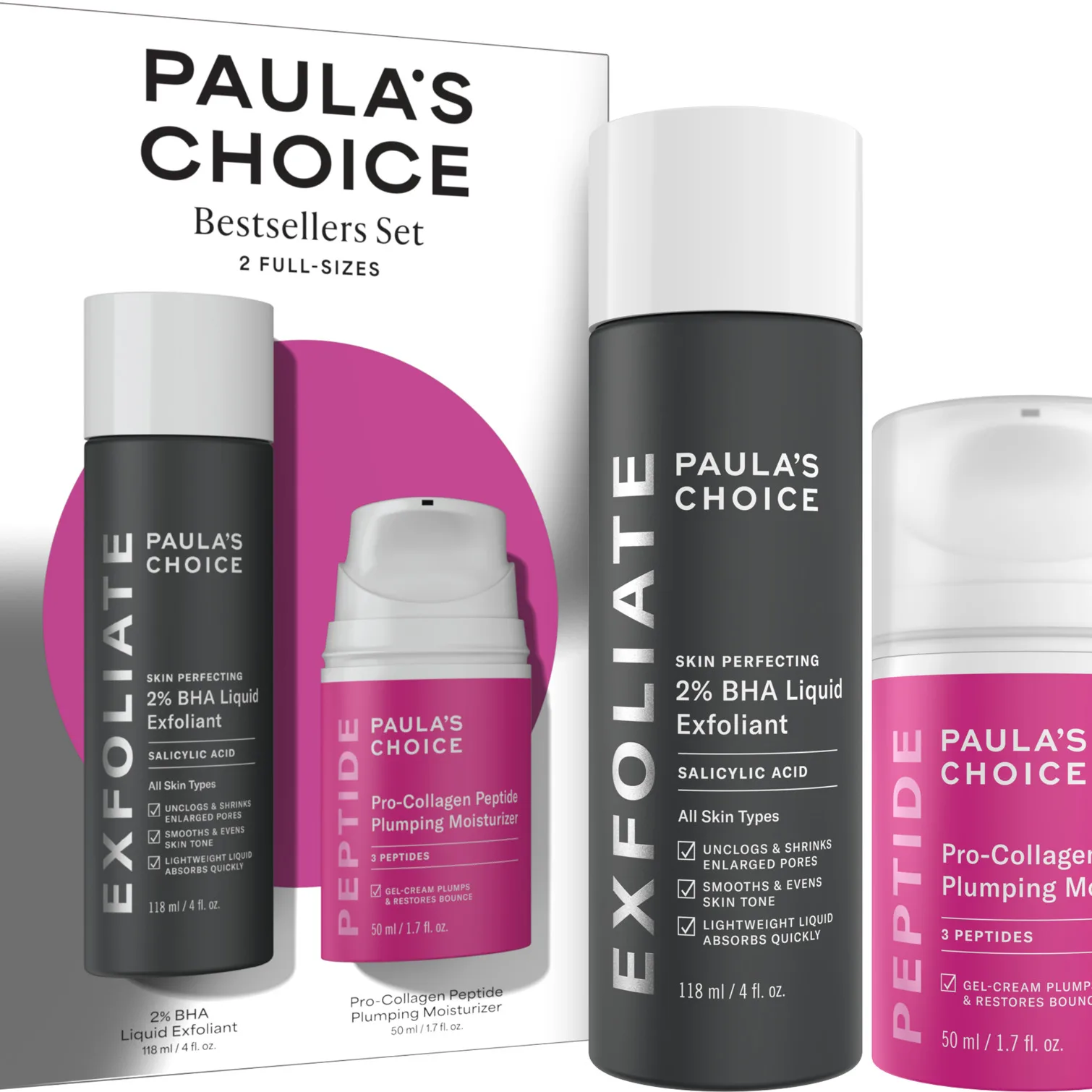 Paula´s Choice Trial kits Plumping & Exfoliating Bestsellers Set