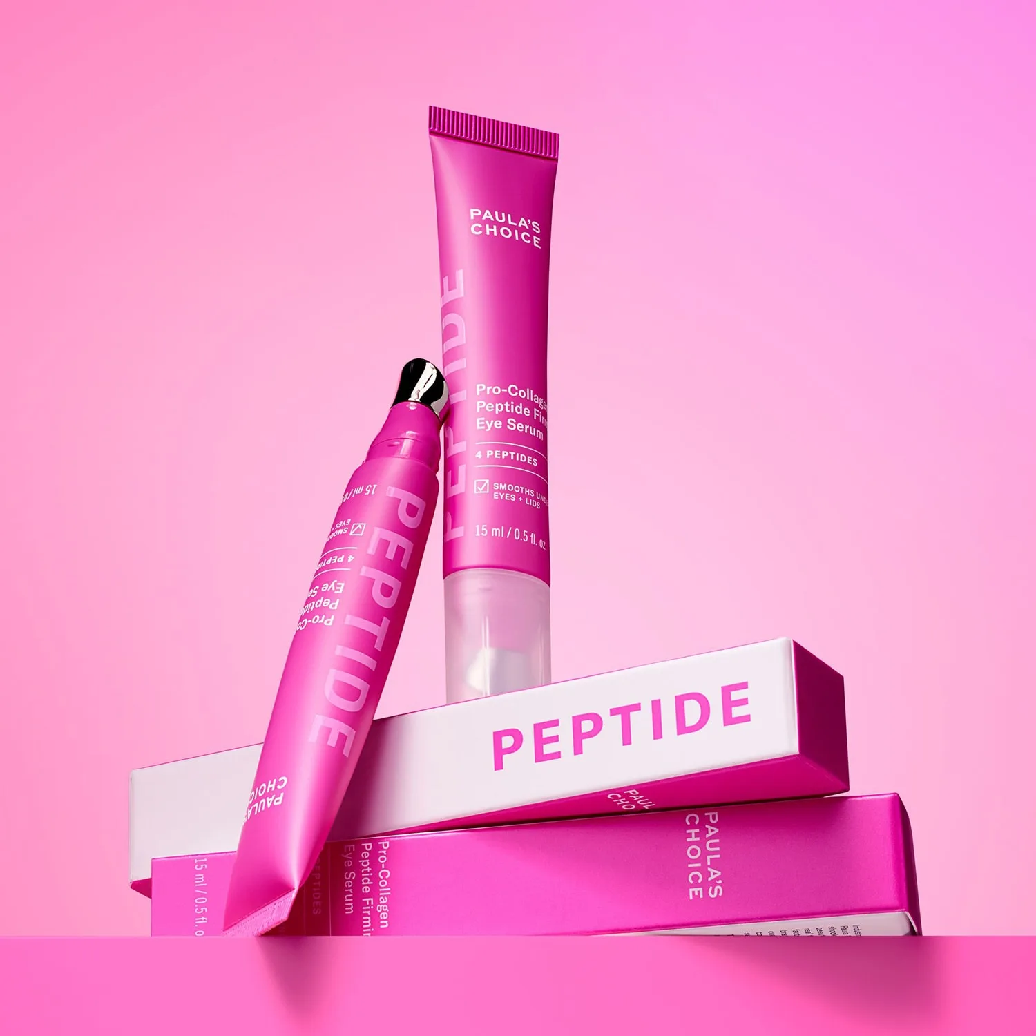 Peptide - Uppstramande ögonserum med pro-kollagenpeptider