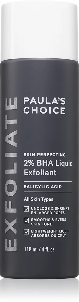 Paula's Choice Skin Perfecting 2% BHA Liquid Exfoliant Milt exfolierande tonic 118 ml