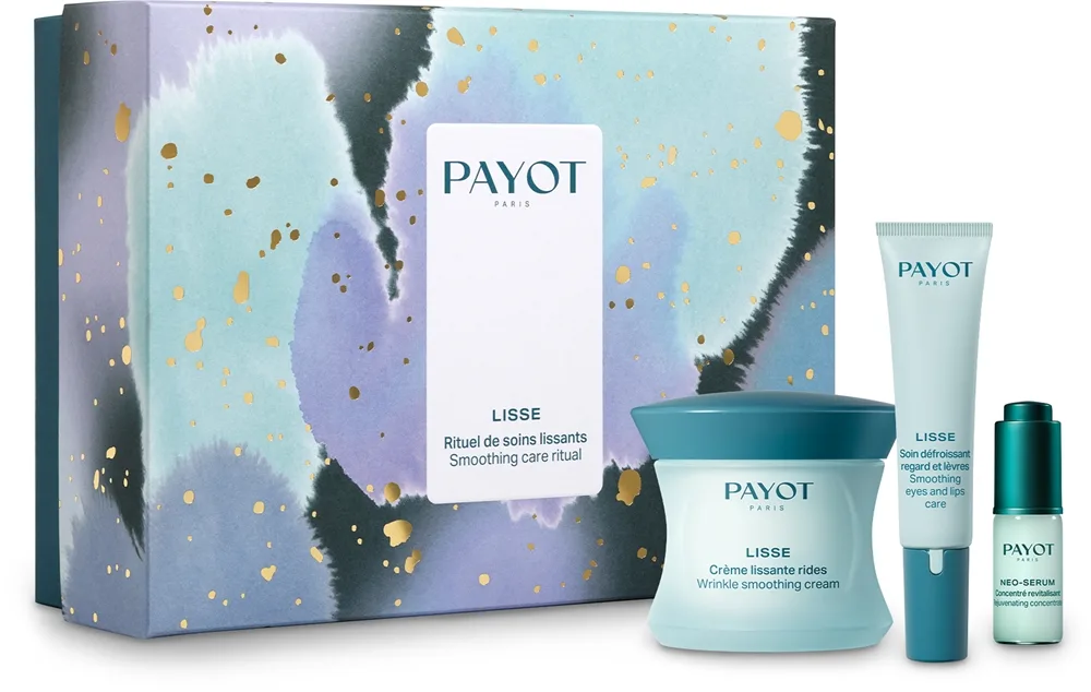 Payot Lisse Rituel De Soins Lissants lahjasetti kirkastamaan ja ihoa silottamaan
