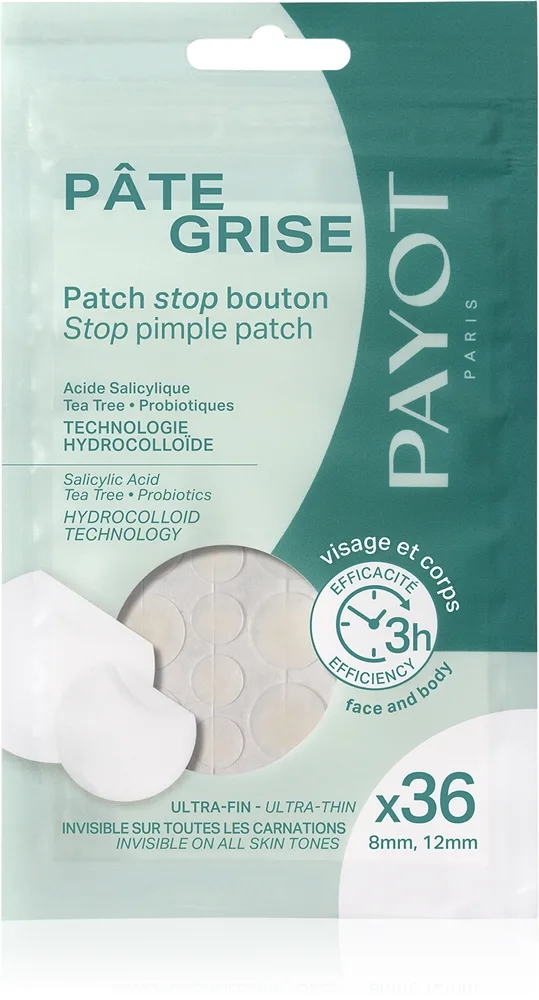 Payot Pâte Grise Stop Pimple Patch laastarit ongelmaiholle 36 kpl