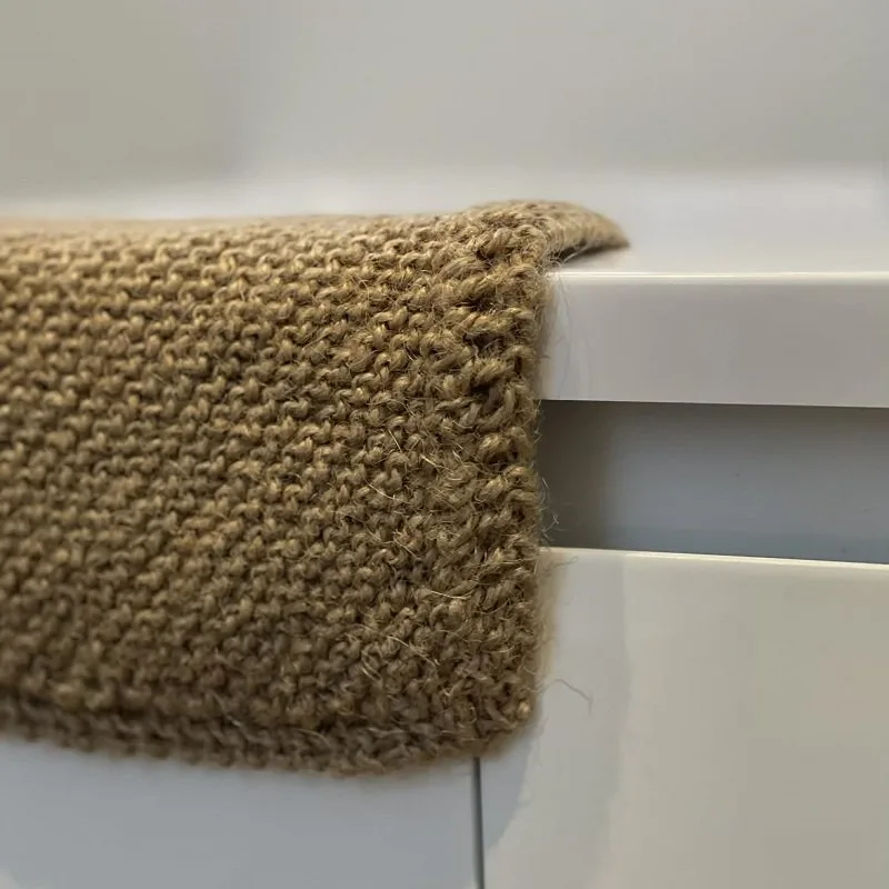 Peeling trasa av ekologisk jute