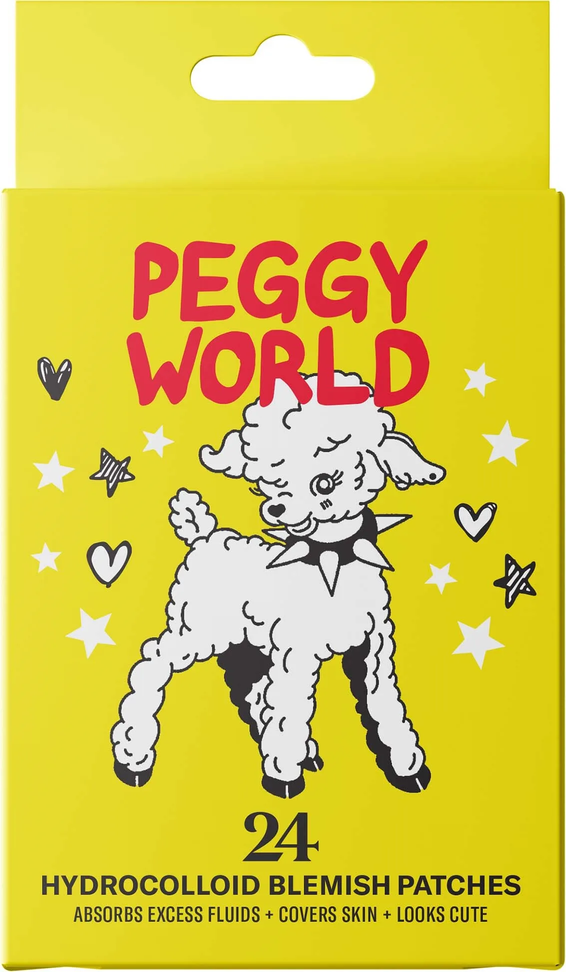 Peggy World Blemish Patches Stars and Hearts Yellow