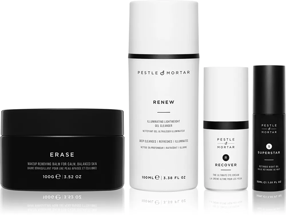 Pestle & Mortar Aging Skin Care Set lahjasetti kasvoille