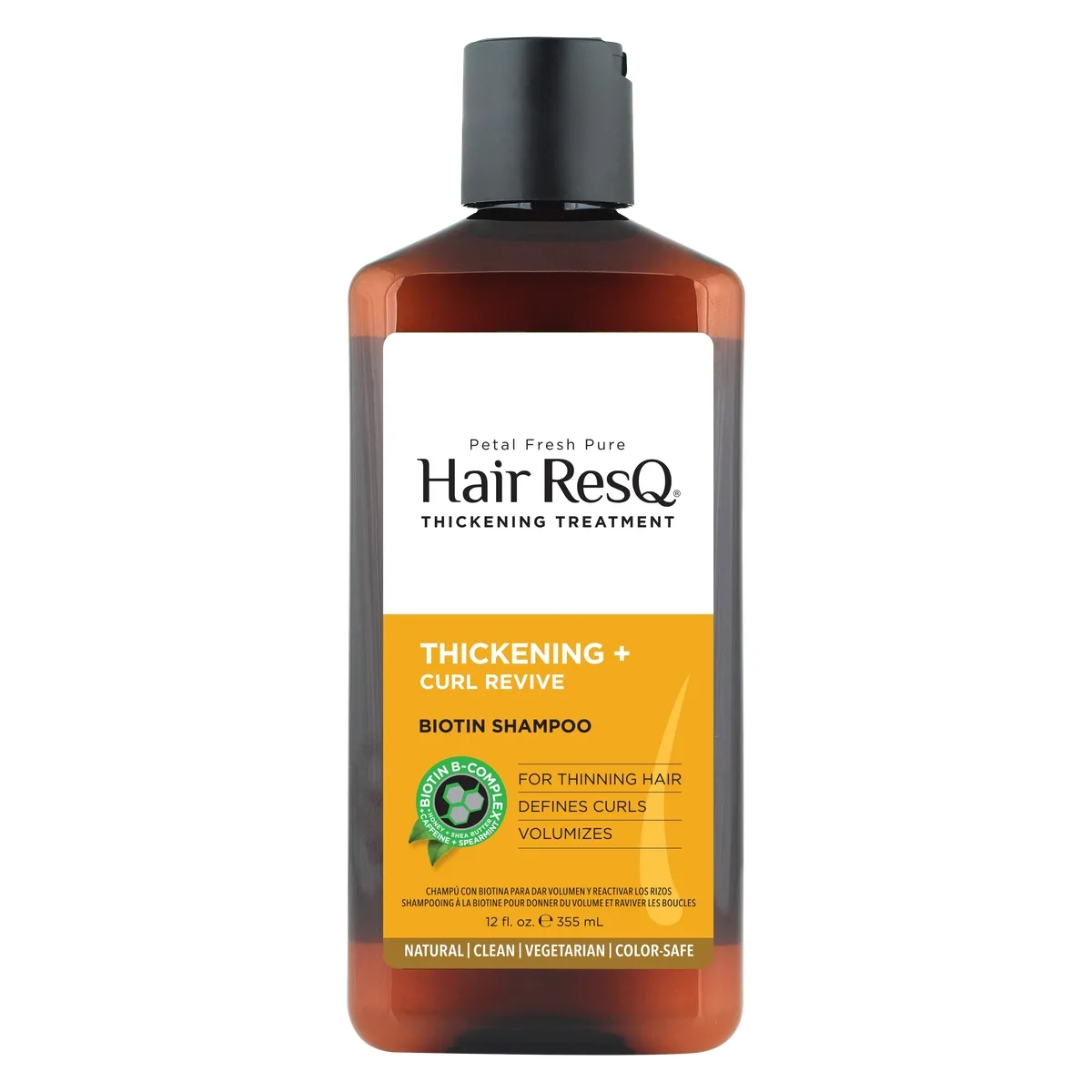 Petal Fresh Hair ResQ Thickening + Curl Revive Shampoo 355 ml