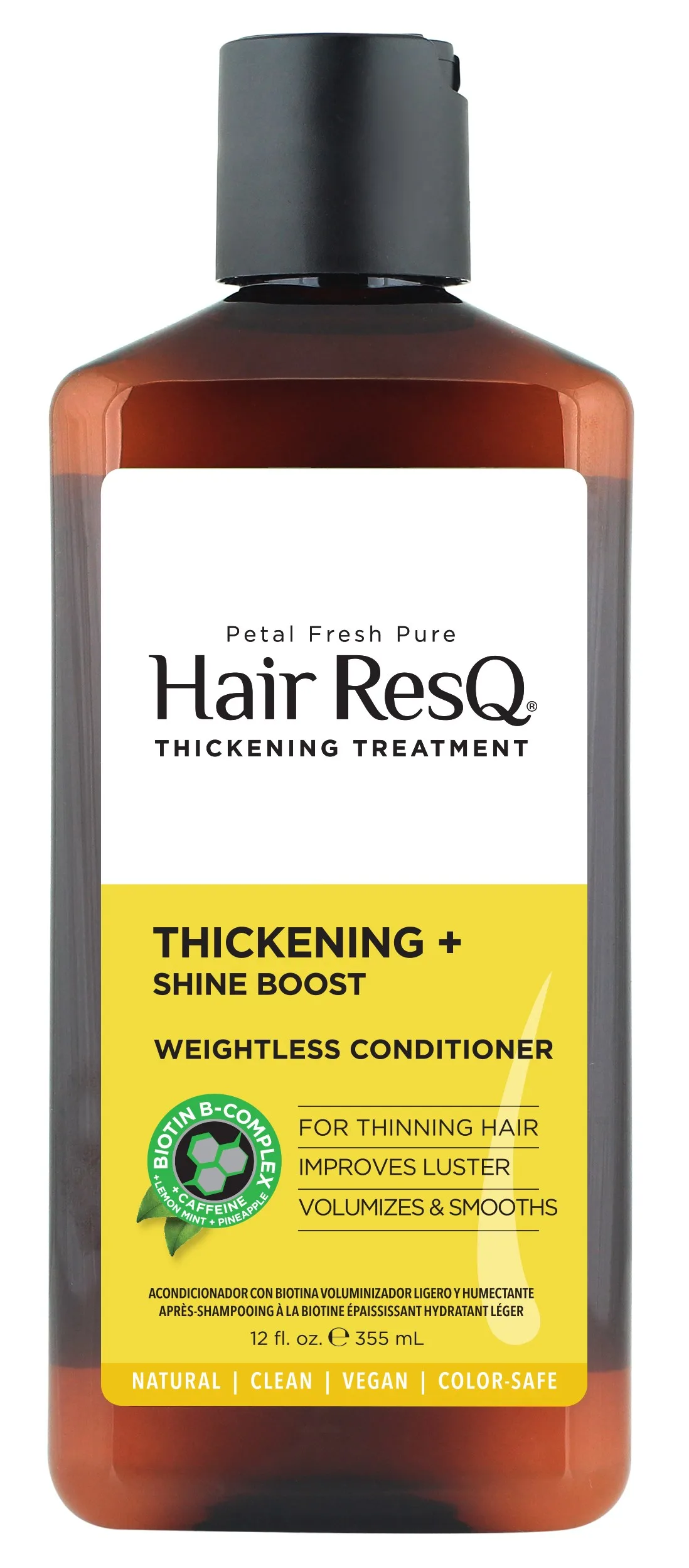 Petal Fresh Hair ResQ Thickening + Shine Boost Conditioner 355ml