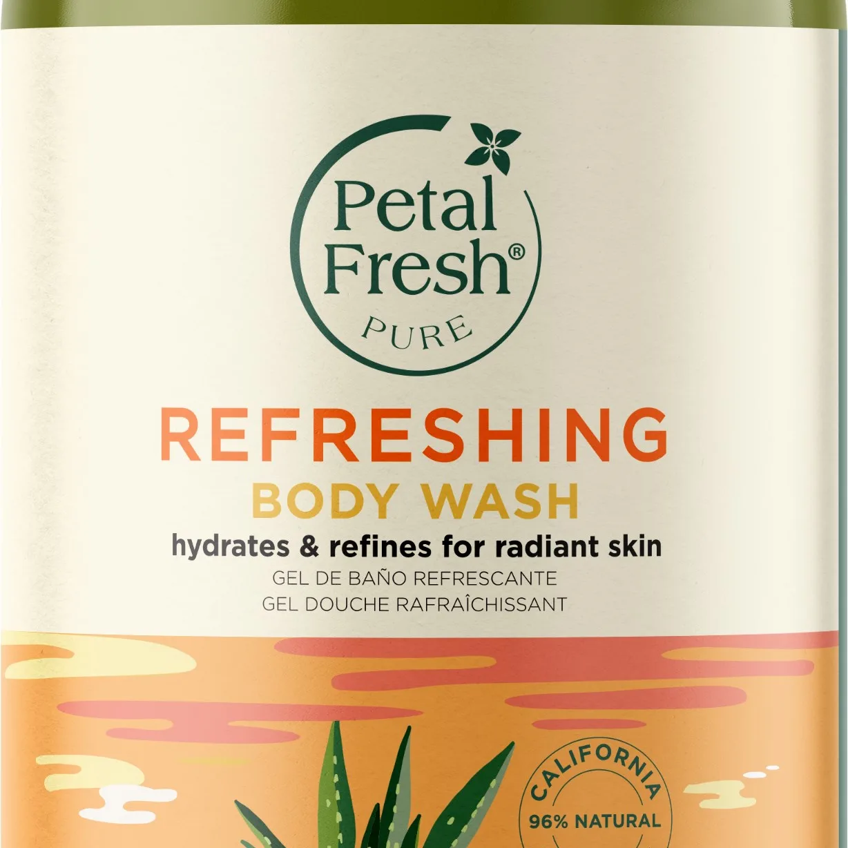 Petal Fresh Pure Aloe & Citrus Body Wash 473 ml