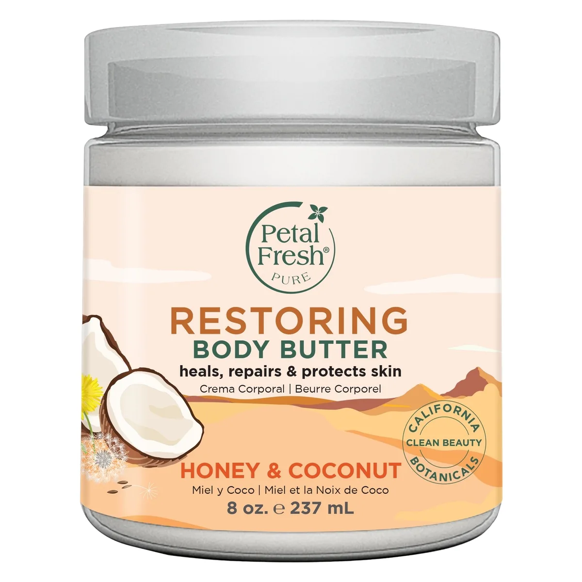 Petal Fresh Pure Honey & Coconut Body Butter 237 ml