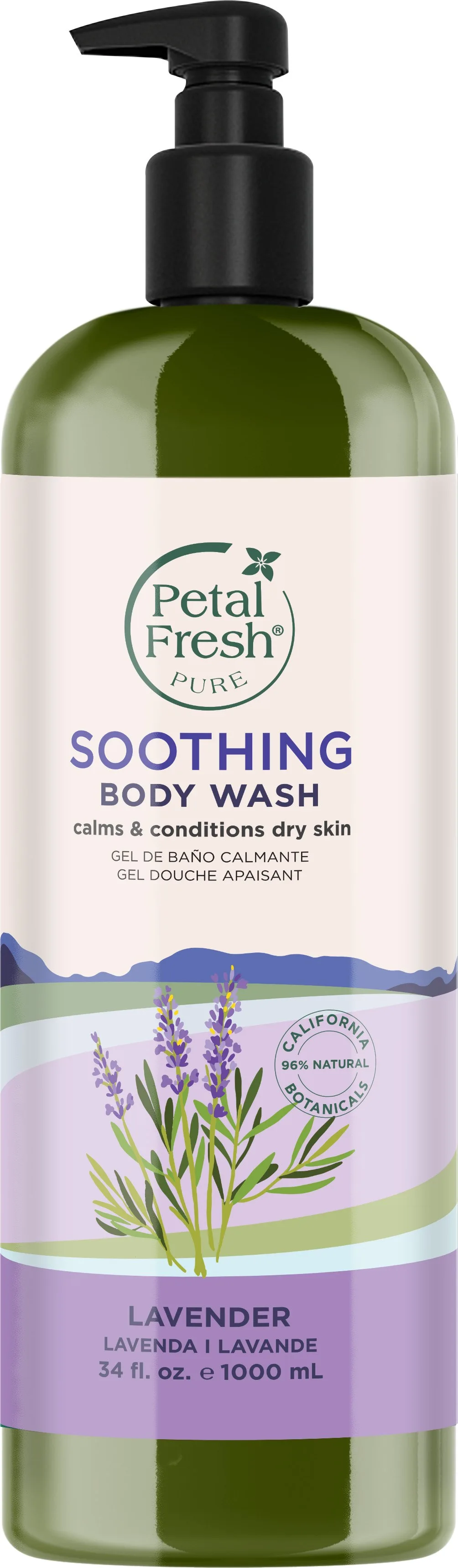 Petal Fresh Pure Lavender Body Wash 1000 ml