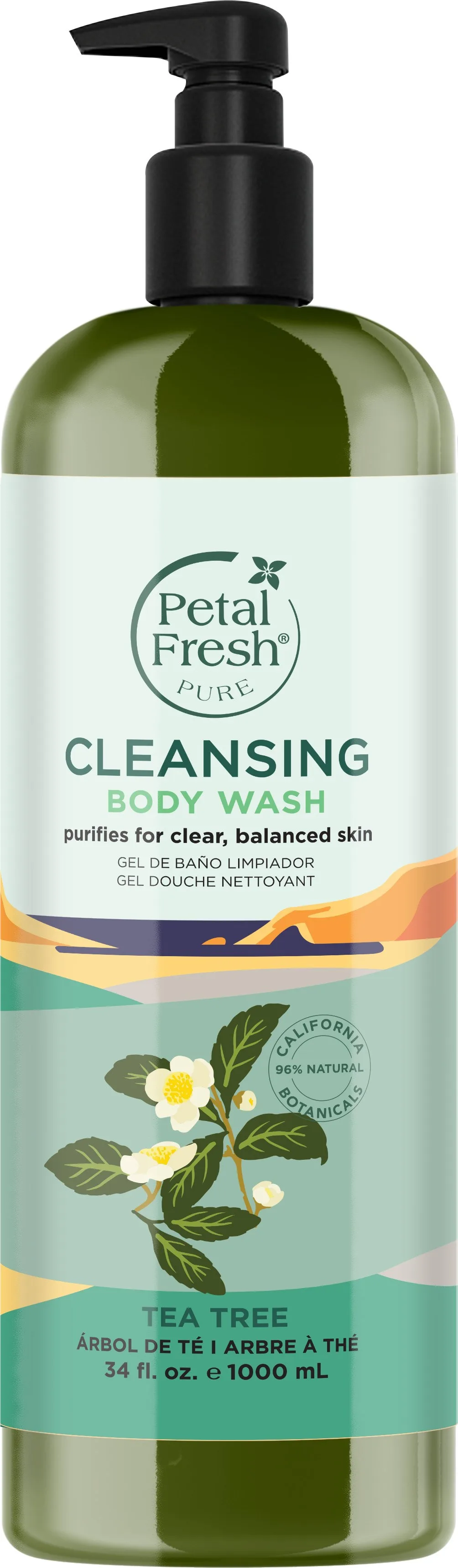Petal Fresh Pure Tea Tree Body Wash 1000 ml