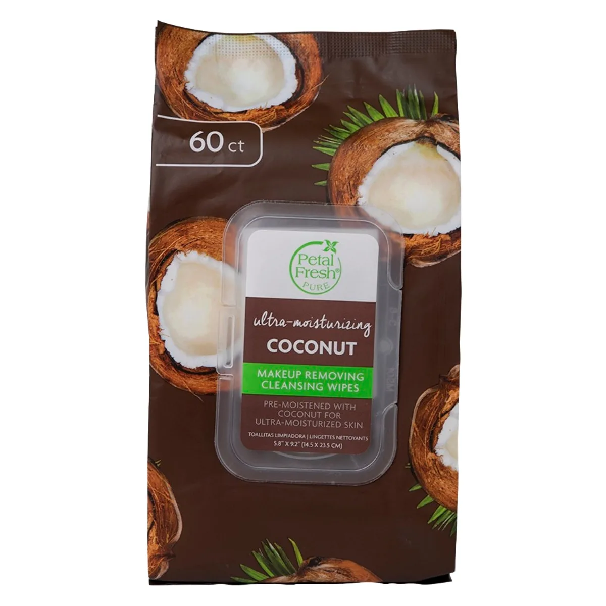 Petal Fresh Pure Coconut Makeup Removing Wipes