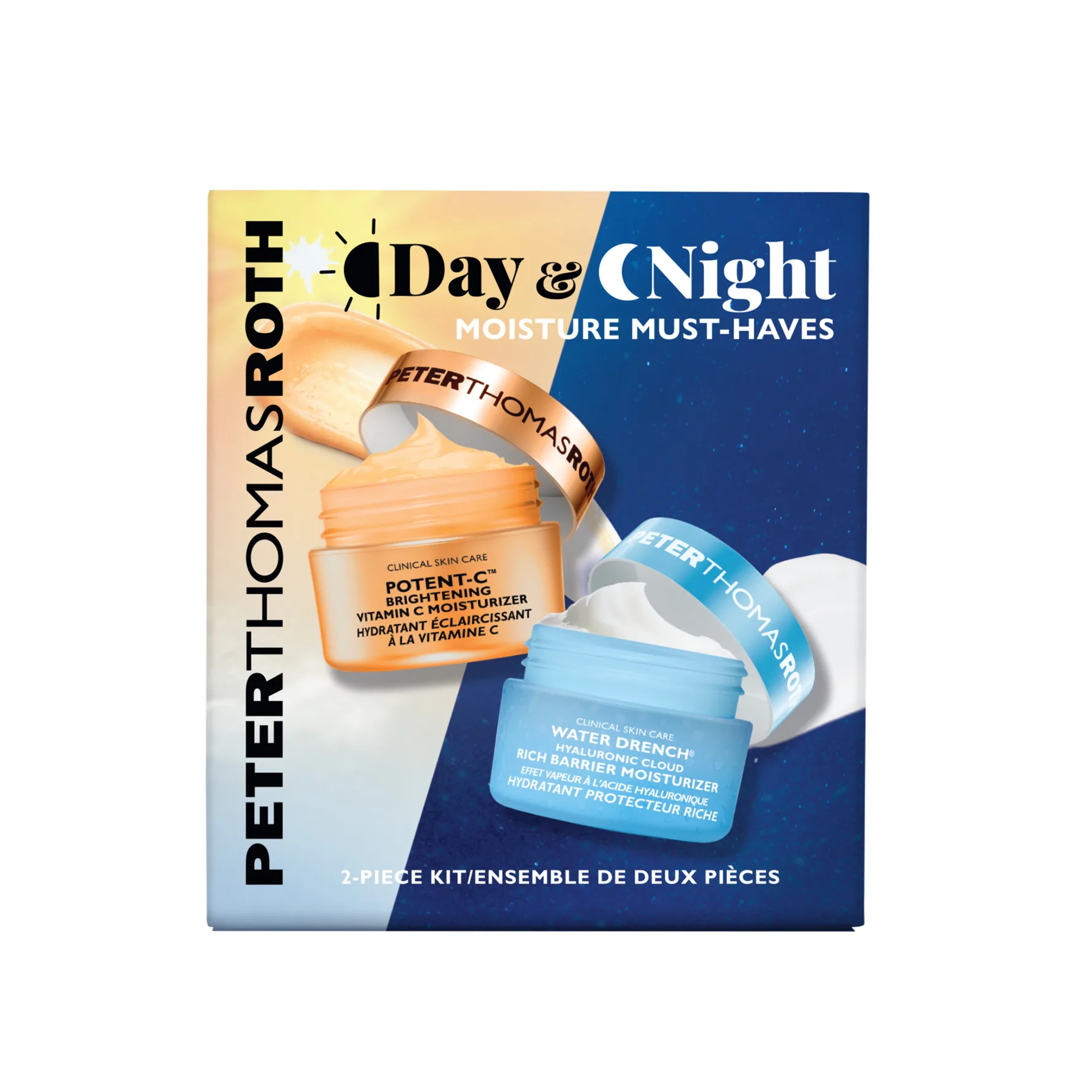 Peter Thomas Roth Day & Night Moisture Must-Haves intensiivinen kosteutussetti kasvoille ja kaulalle