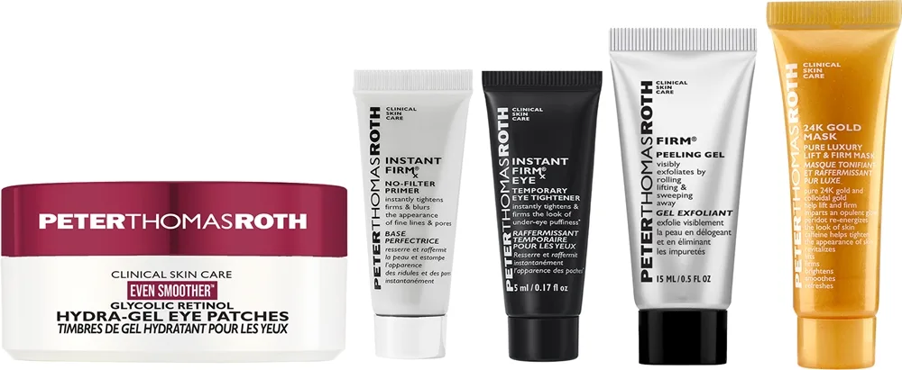 Peter Thomas Roth Firm & Feed Set lahjasetti tehohoitoon tatuoinnin jälkeen