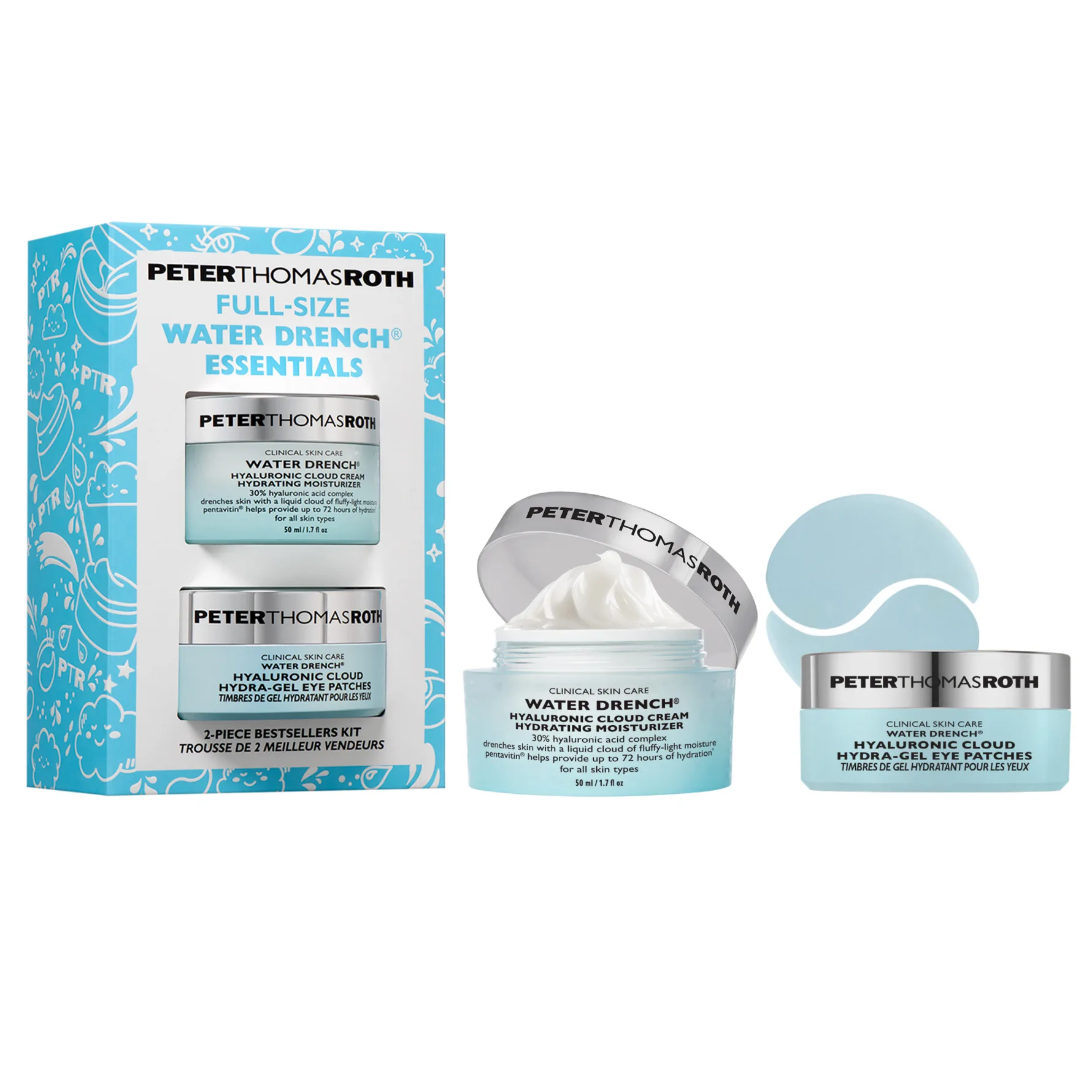 Roth Water Drench® Essentials Moisturizer and Eye Patch Gift Set