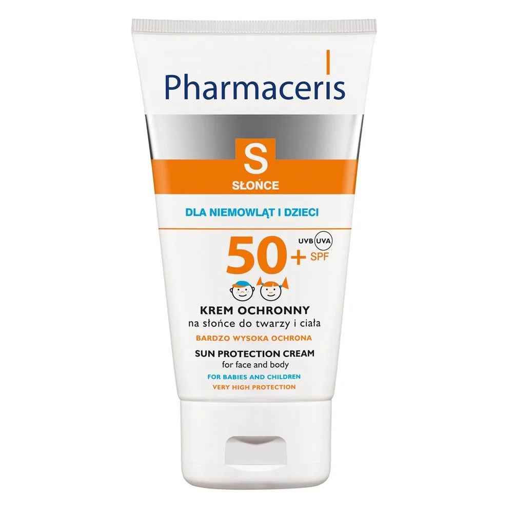 Pharmaceris S Dermopediatric Sun Protection Cream Face & Body SPF 50+ 125 ml