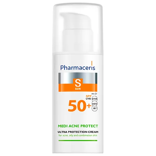 Pharmaceris S Medi Acne Protect Ultra Protective Cream SPF 50+ - 50 ml.