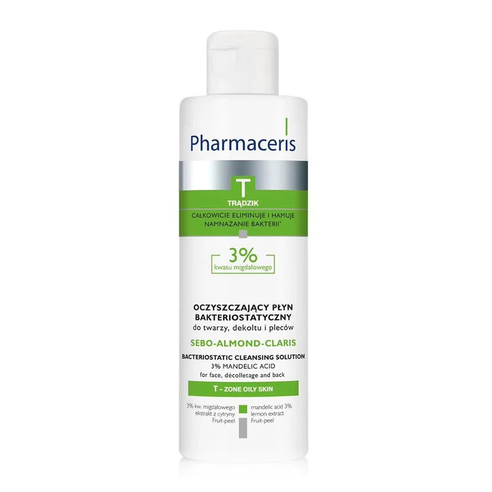 Pharmaceris T Sebo-Almond-Claris 3% Pure Skin Solution 190 ml