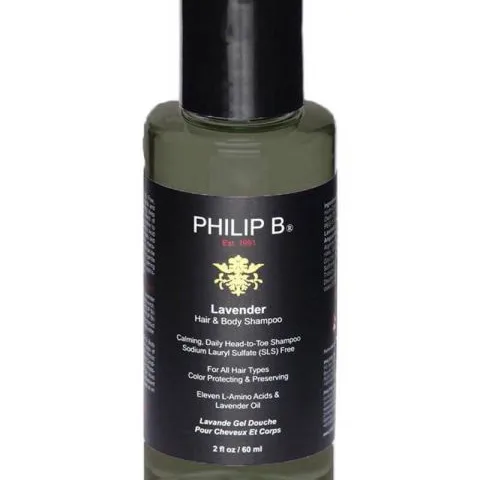 Philip B Lavender Hair & Body Shampoo (U) 60 ml