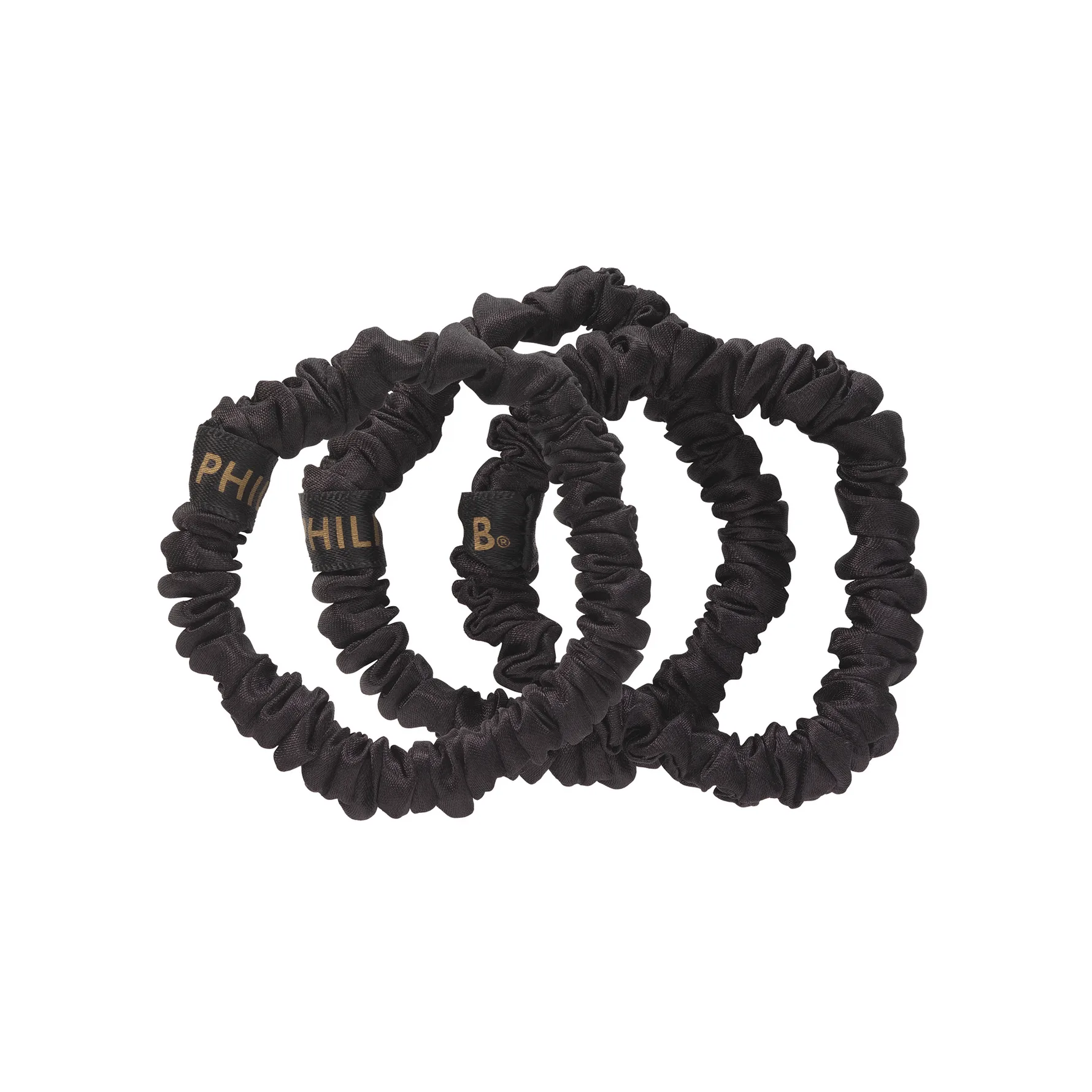 Philip B Silky Smooth Petite Scrunchie Set 3 stk.