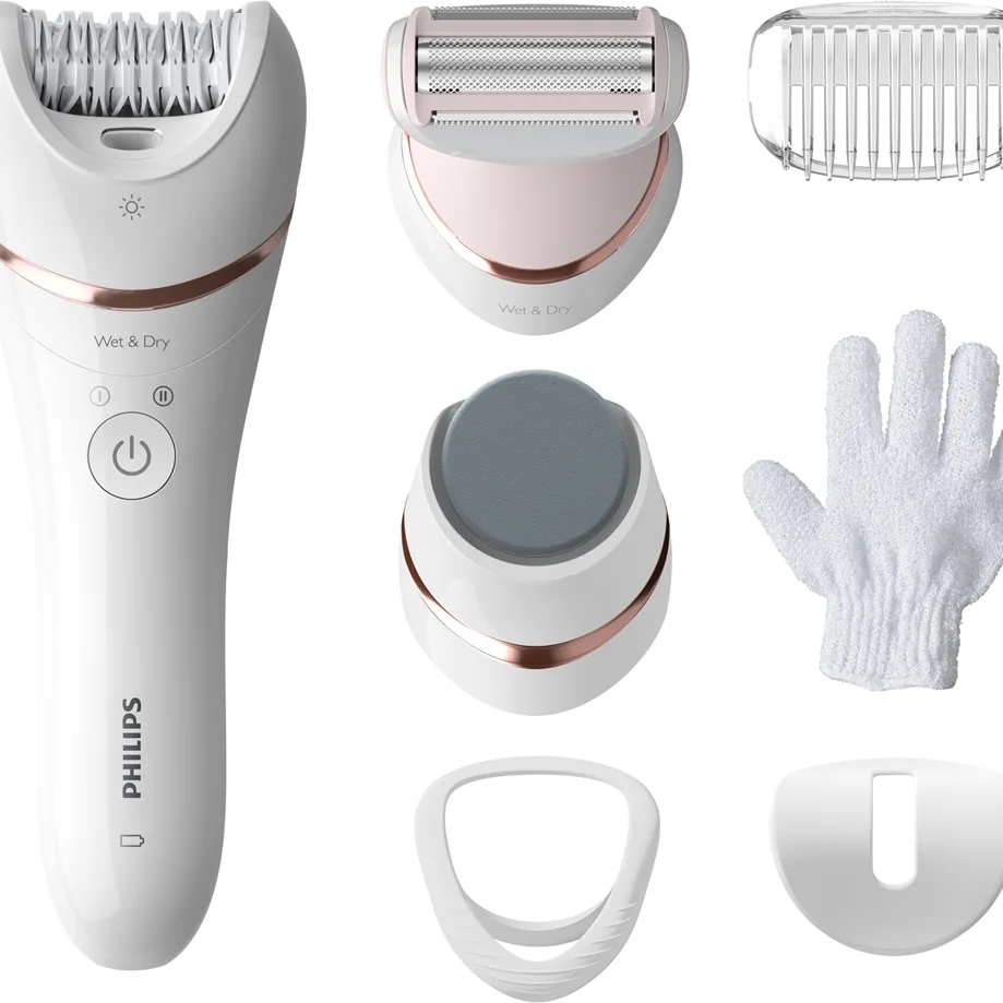 Philips Epilator Series 8000 BRE730/10 Wet & Dry Epilator BRE730/10 1 st.
