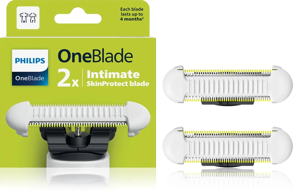 Philips OneBlade Intimate SkinProtect QP229/50 Ersättningsblad for OneBlade Intimate QP1924/30 2 st.