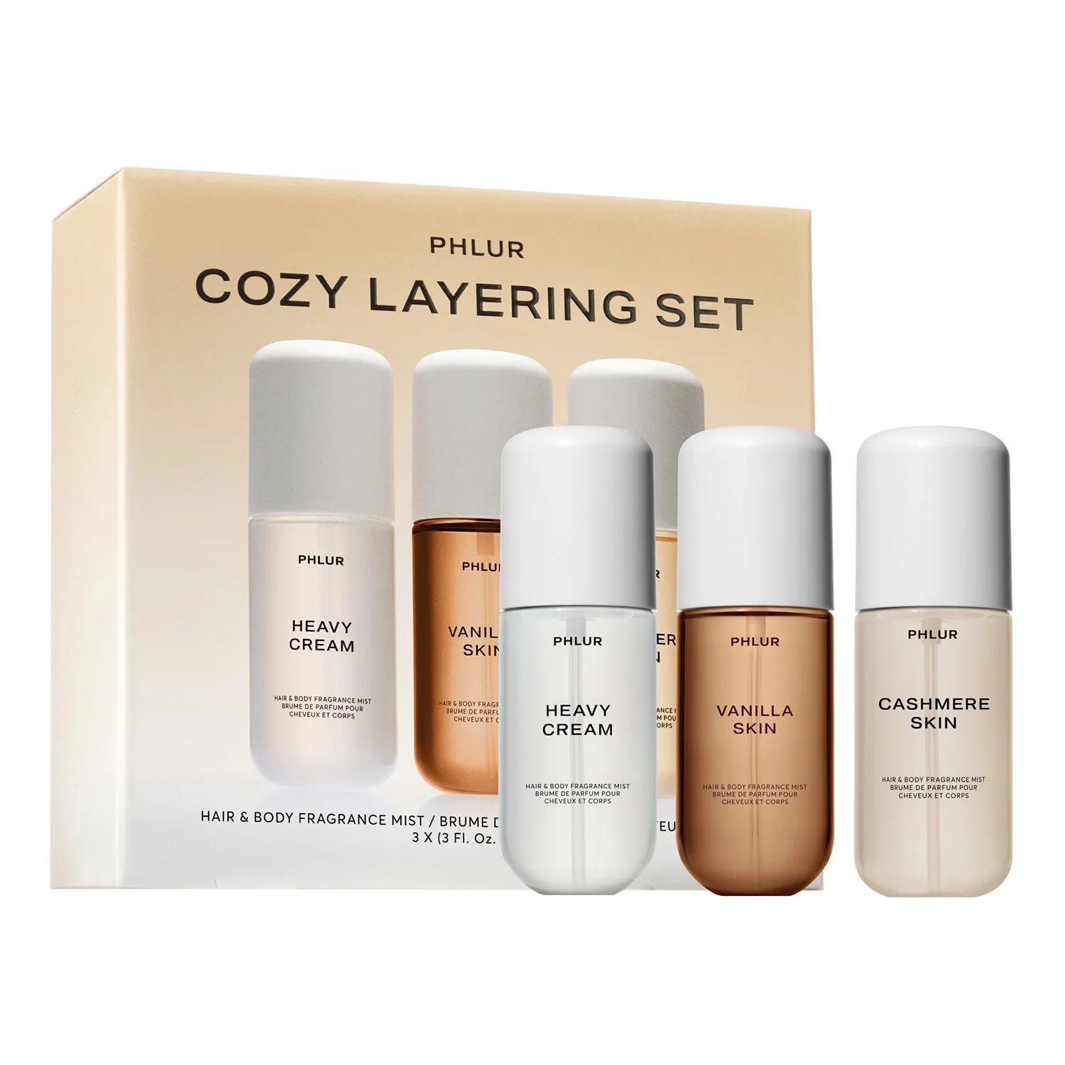 Phlur - Cozy Layering Set - Sæt Med Mist Til Brug Lag På Lag - Cozy Layering Set - For Women