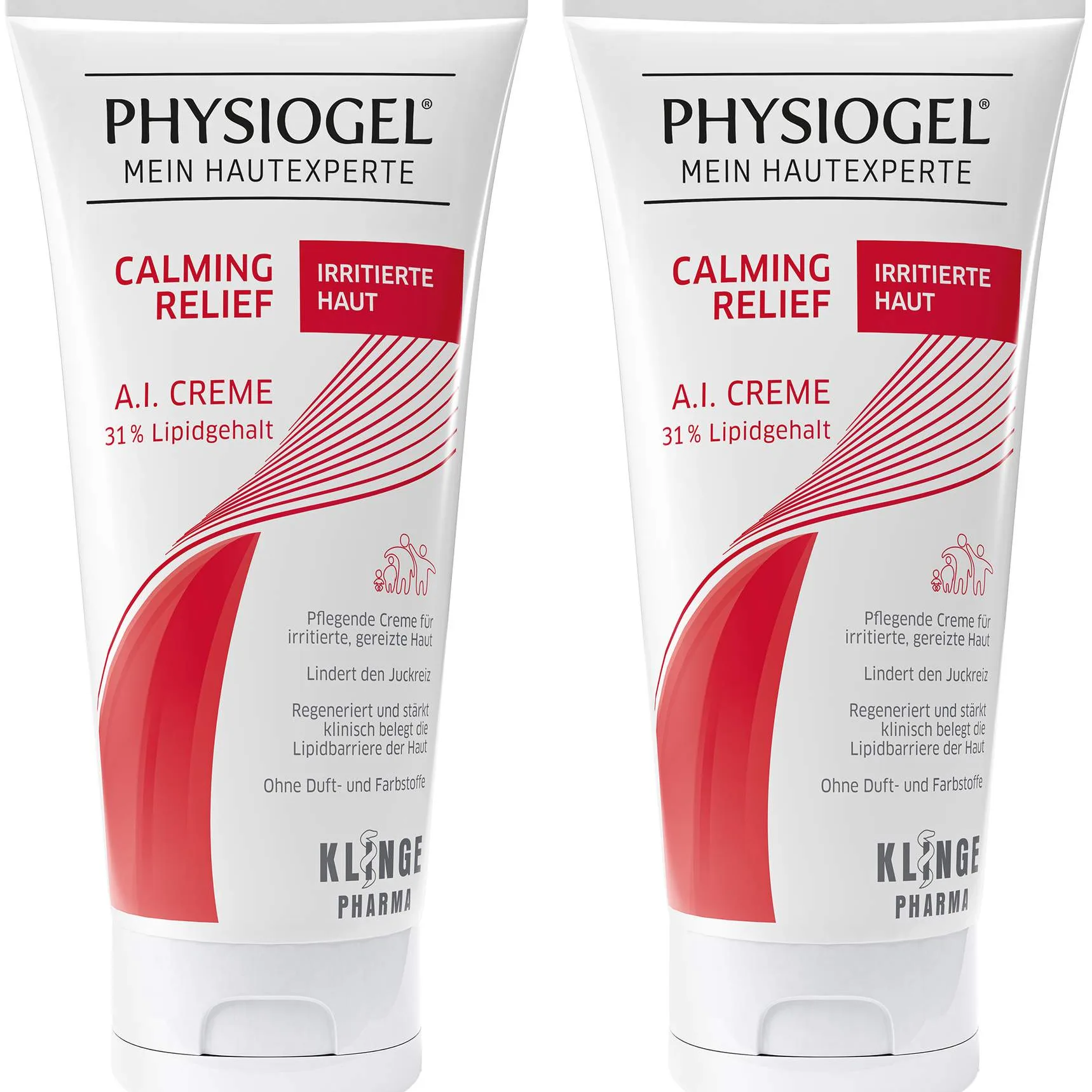 Physiogel Calming Relief A.I. Creme 2 x 100 ml - Bei empfindlicher und juckender Haut