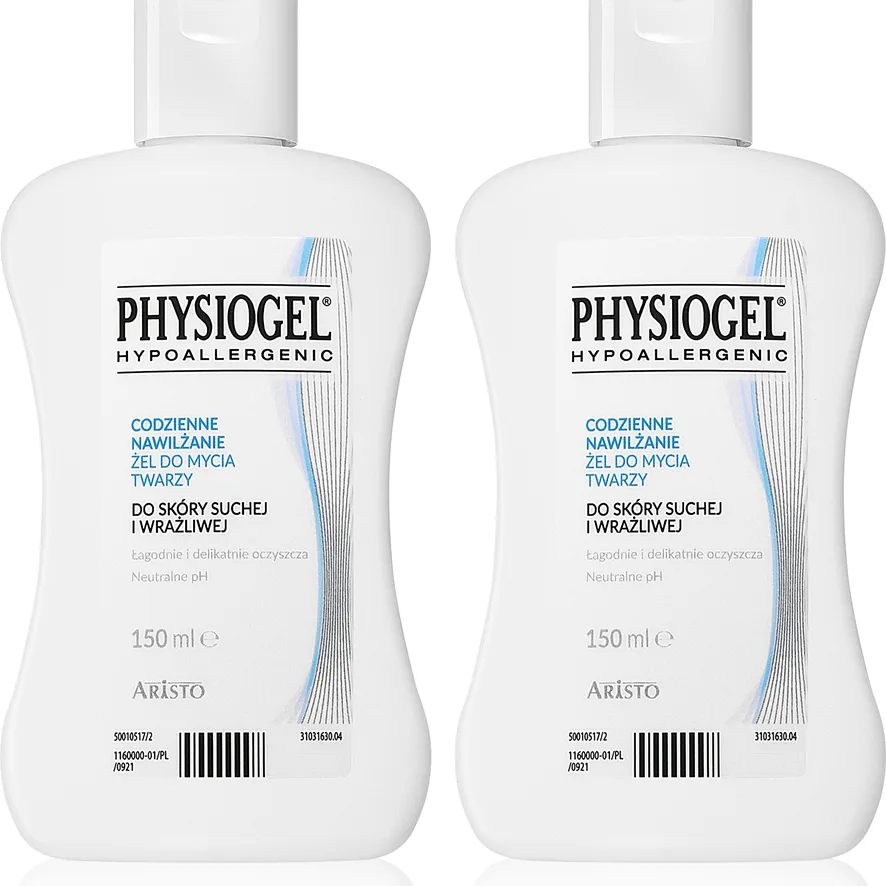 Physiogel Daily MoistureTherapy Fuktgivande reningsgel Ekonomiförpackning 2x150 ml