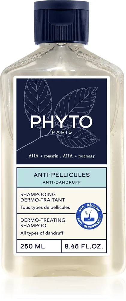 Phyto Anti-Dandruff Dermo-Trating Shampoo hilsettä ehkäisevä shampoo 250 ml