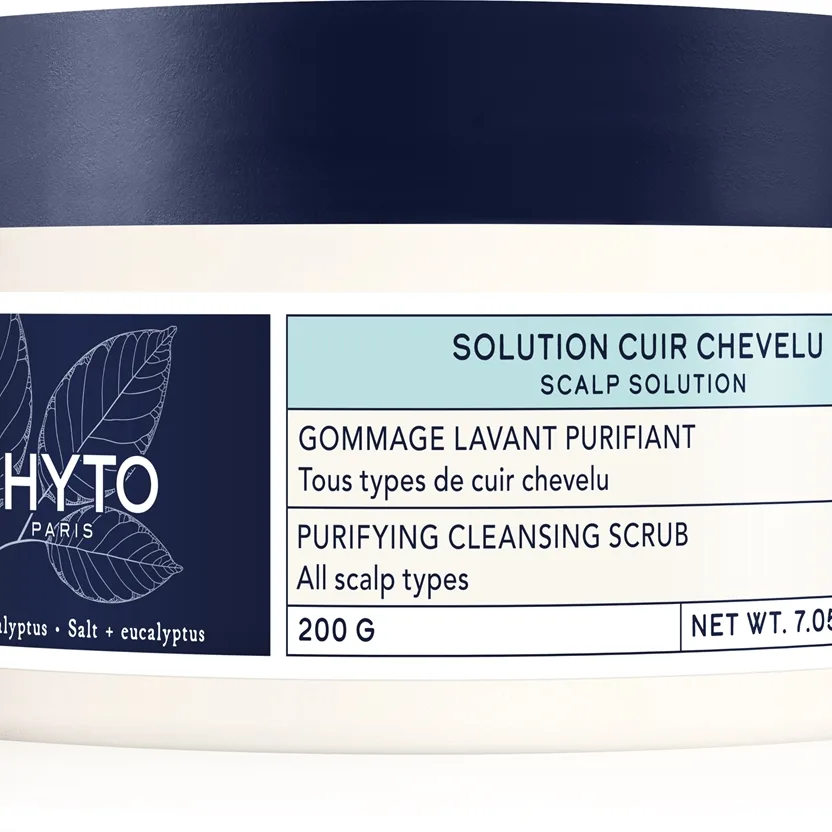 Phyto Scalp Solutions Purifying Cleansing Scrub Rengöringspeeling För hårbotten 200 g