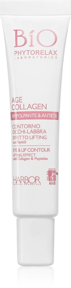 Phytorelax Laboratories Age Collagen kiinteyttävä silmän- ja huultenympärysvoide 15 ml