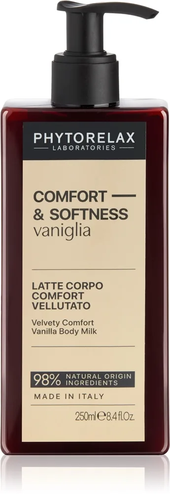Phytorelax Laboratories Comfort & Softness Vanilla samettinen vartalomaito 250 ml