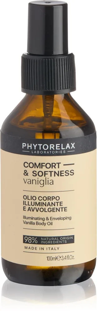Phytorelax Laboratories Comfort & Softness Vanilla Torr kroppsolja 100 ml