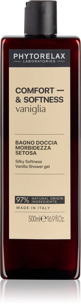 Phytorelax Laboratories Comfort & Softness Vanilla Vårdande duschgel 500 ml
