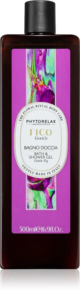 Phytorelax Laboratories Gentle Fig suihku- ja kylpygeeli 500 ml