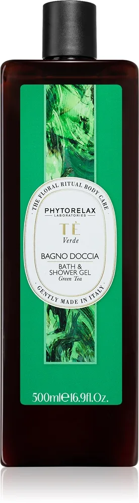 Phytorelax Laboratories Green Tea suihku- ja kylpygeeli 500 ml