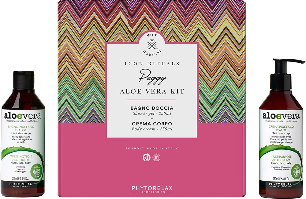 Phytorelax Laboratories Icon Rituals Peggy lahjasetti sisältää aloe veraa