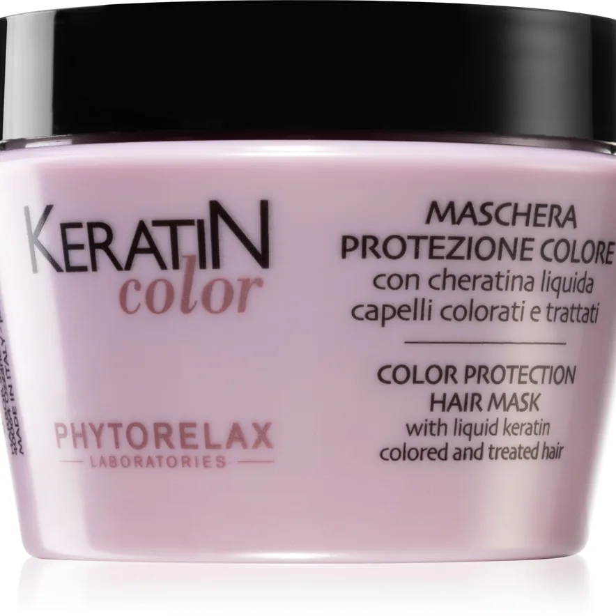 Phytorelax Laboratories Keratin Color hiusnaamio sisältää keratiinia 250 ml