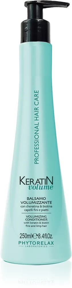 Phytorelax Laboratories Keratin Volume volyymia lisäävä hoitoaine hennoille hiuksille sisältää keratiinia 250 ml