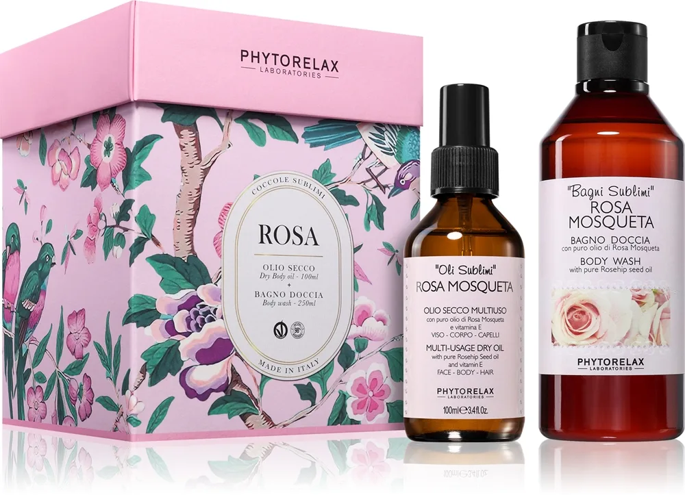 Phytorelax Laboratories Rose Presentförpackning för kropp