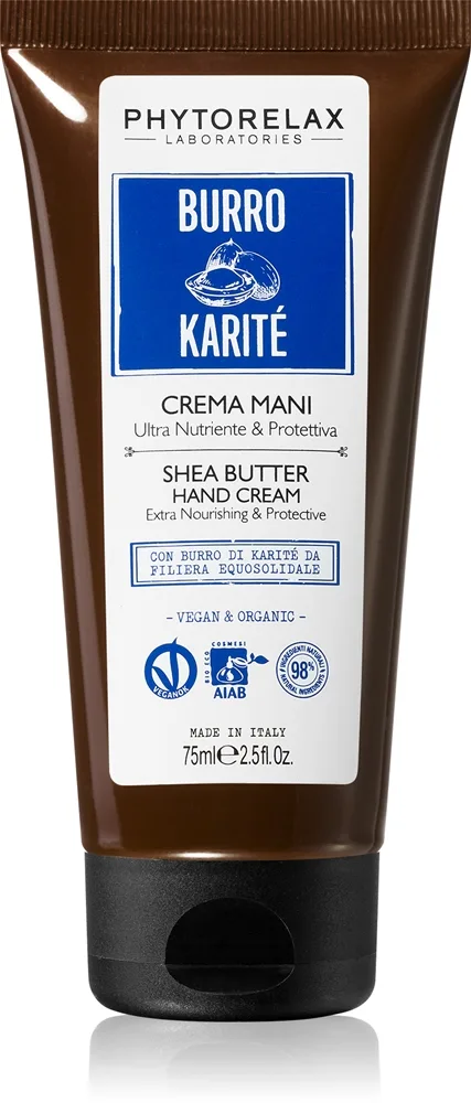 Phytorelax Laboratories Shea Butter Närande handkräm Med sheasmör 75 ml
