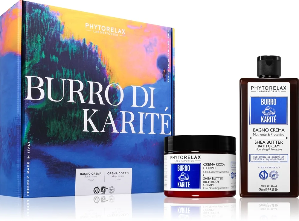 Phytorelax Laboratories Shea Butter Presentförpackning för kropp