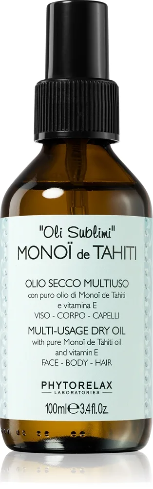 Phytorelax Laboratories Sublime Oils Monoi deTahiti Mångsidig torr olja 100 ml