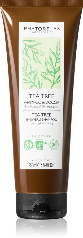 Phytorelax Laboratories Tea Tree Bruseshampoo Med tetræolie 250 ml