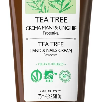 Phytorelax Laboratories Tea Tree Mjukgörande hand- och nagelkräm 75 ml